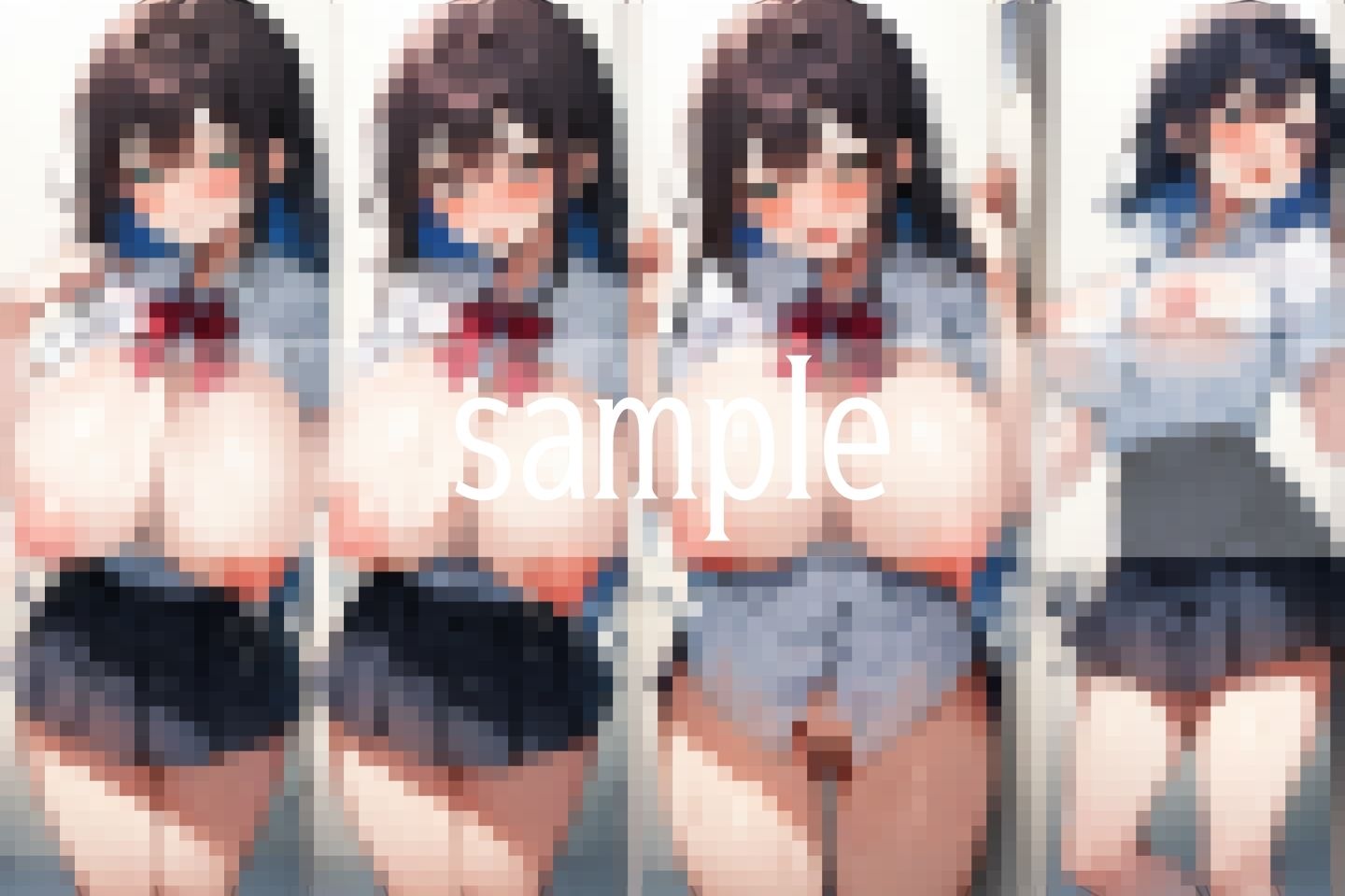 サンプル画像2:母乳プッシャー学園へようこそ！若すぎる噴射(ぱこぱこ記念日) [d_562325]