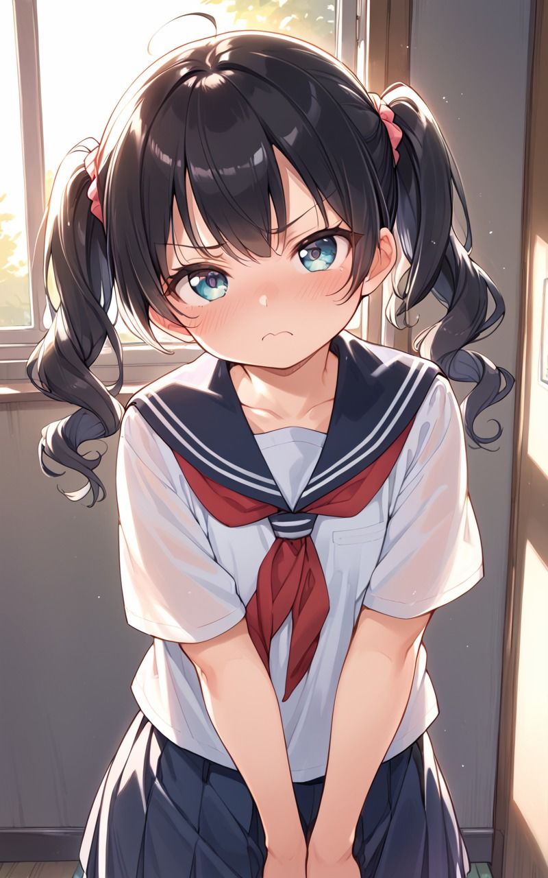 サンプル画像1:生意気ツインテールを放課後の教室で催●にかけてみたら──あれ、なんか様子がおかしい。(エロティカ工房) [d_562383]