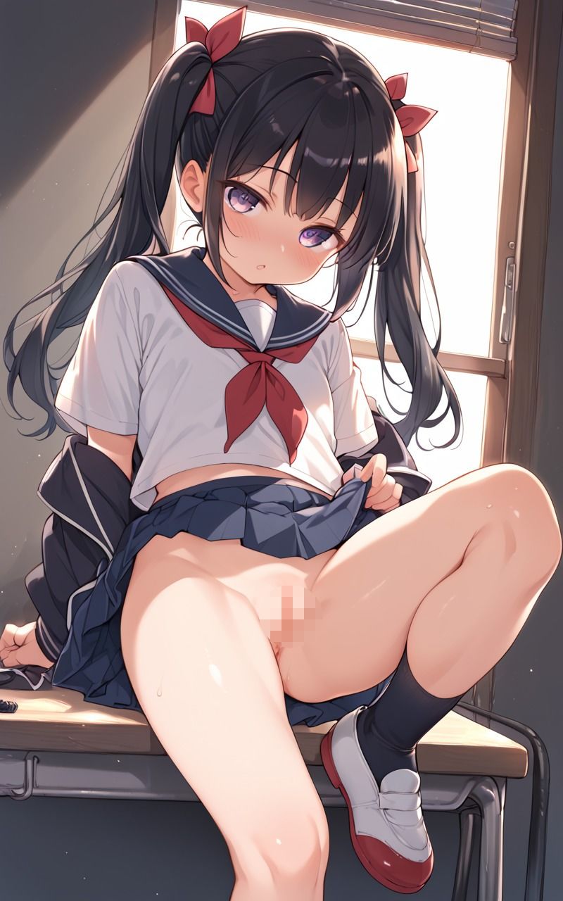 サンプル画像4:生意気ツインテールを放課後の教室で催●にかけてみたら──あれ、なんか様子がおかしい。(エロティカ工房) [d_562383]