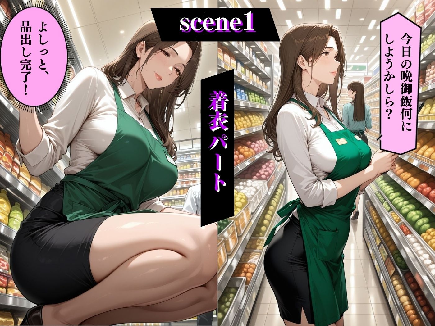 サンプル画像4:肉感人妻種付け〜パート熟女は淫乱ボディ 連続プレスで堕ち〜(ワーテルLab) [d_562417]