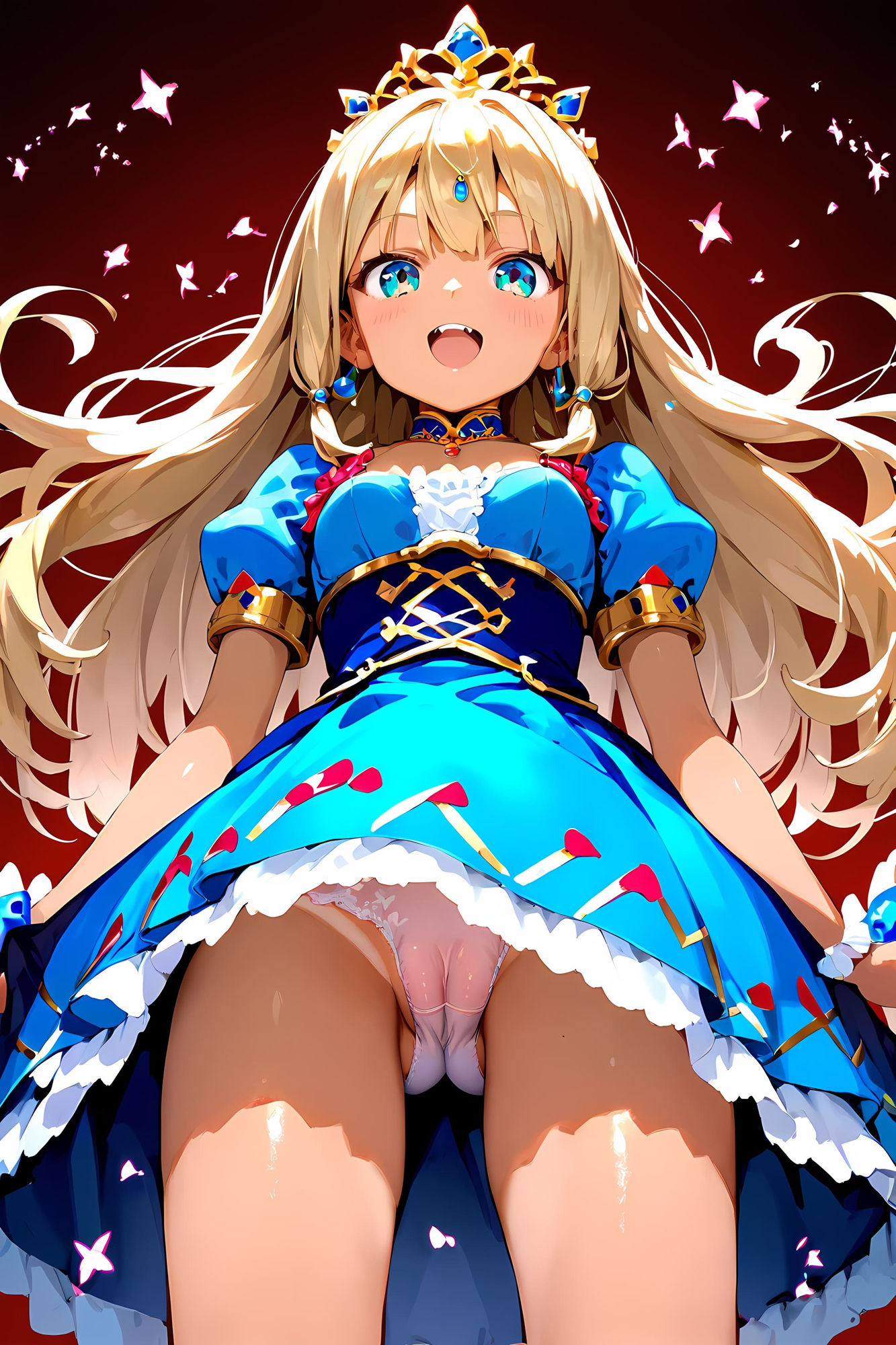 サンプル画像1:無邪気なお姫様をハメたおす！褐色少女もーど(駆け抜けて性春) [d_562450]