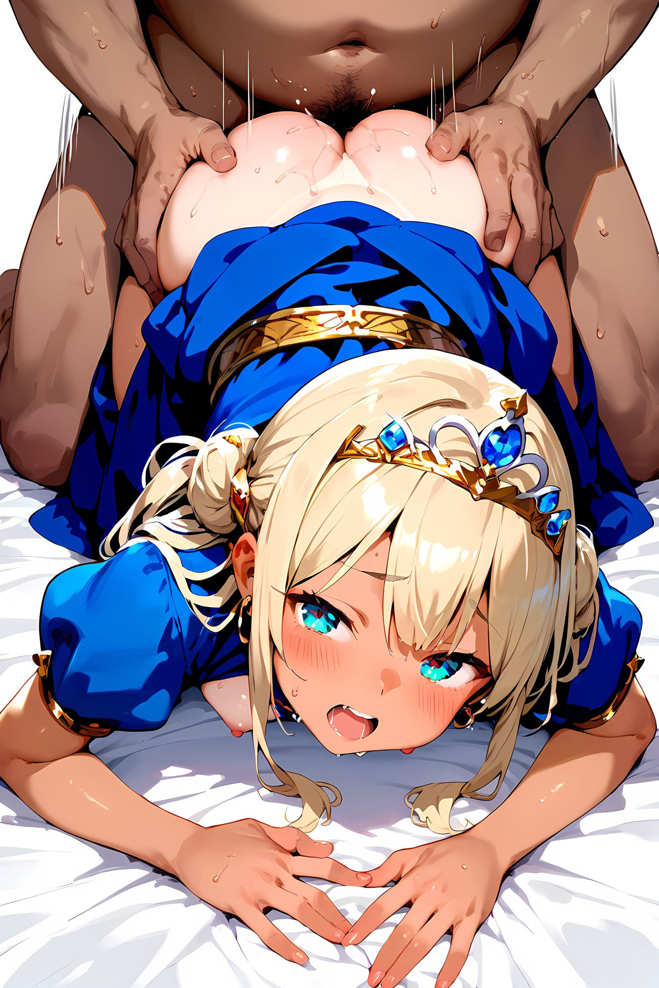 サンプル画像6:無邪気なお姫様をハメたおす！褐色少女もーど(駆け抜けて性春) [d_562450]