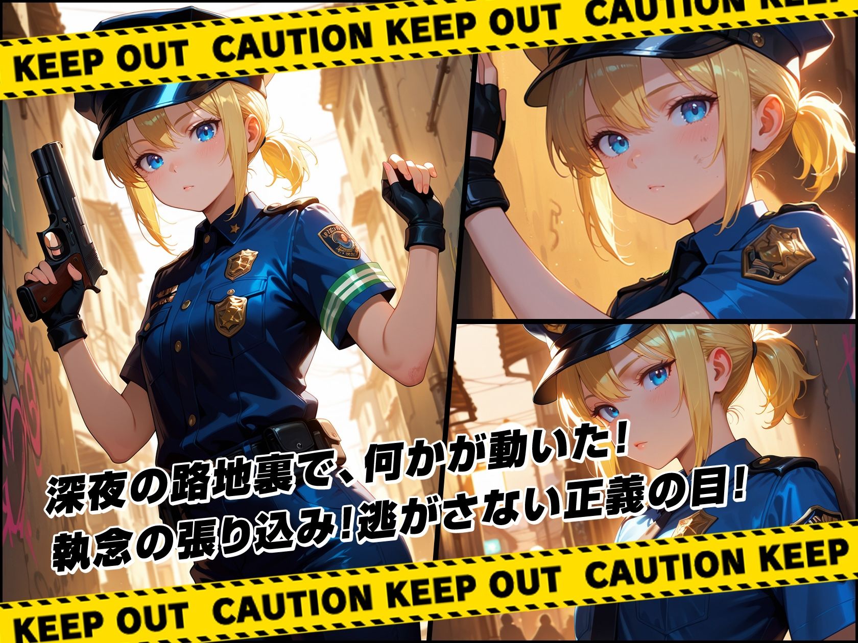 サンプル画像1:アメリカンポリス密着24時！(フワガールズ) [d_562662]