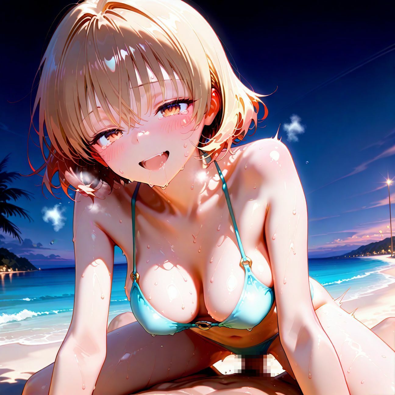 サンプル画像6:【part1】年下彼女と浜辺で濃厚イチャらぶセックス(ハレンチなわたし) [d_562690]