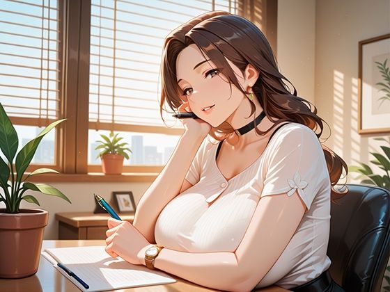 サンプル画像2:人妻不動産 内見中の旦那を寝取る性癖レディ(完熟マンゴー) [d_562694]