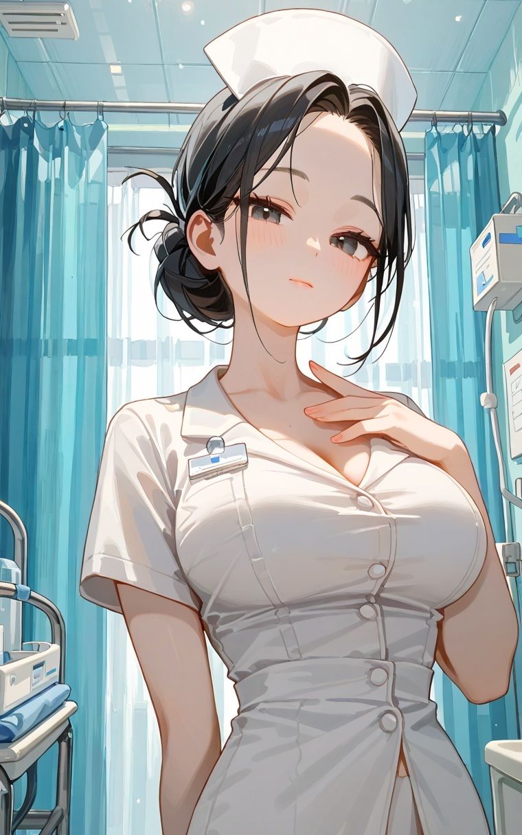 サンプル画像1:新人ナース研修(なまはむ) [d_562730]