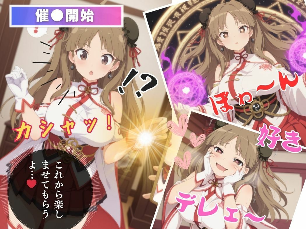 サンプル画像6:キモ男に操られた花(ぽいずんマカロン) [d_562749]