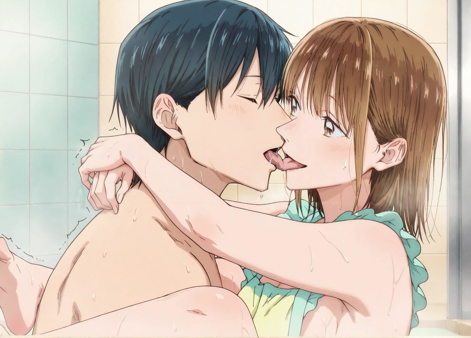 サンプル画像3:「アオのハコ」鹿野千夏 成人向け写真集7 裸エプロンH特集（全500枚）(人の海) [d_562773]