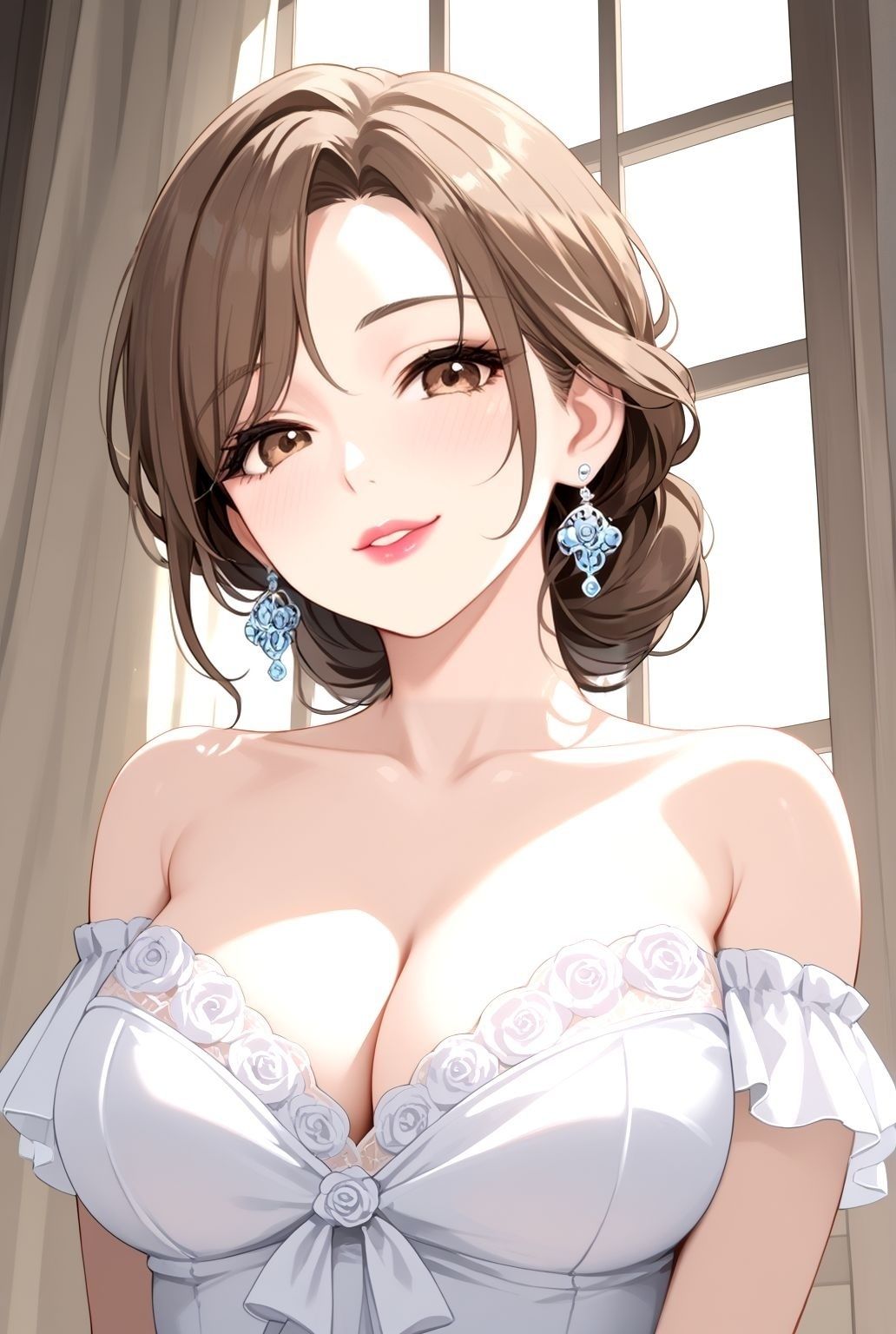 サンプル画像2:お風呂場で濡れる巨乳熟女──艶めく身体と秘密の時間(快楽熟女クラブ) [d_562774]