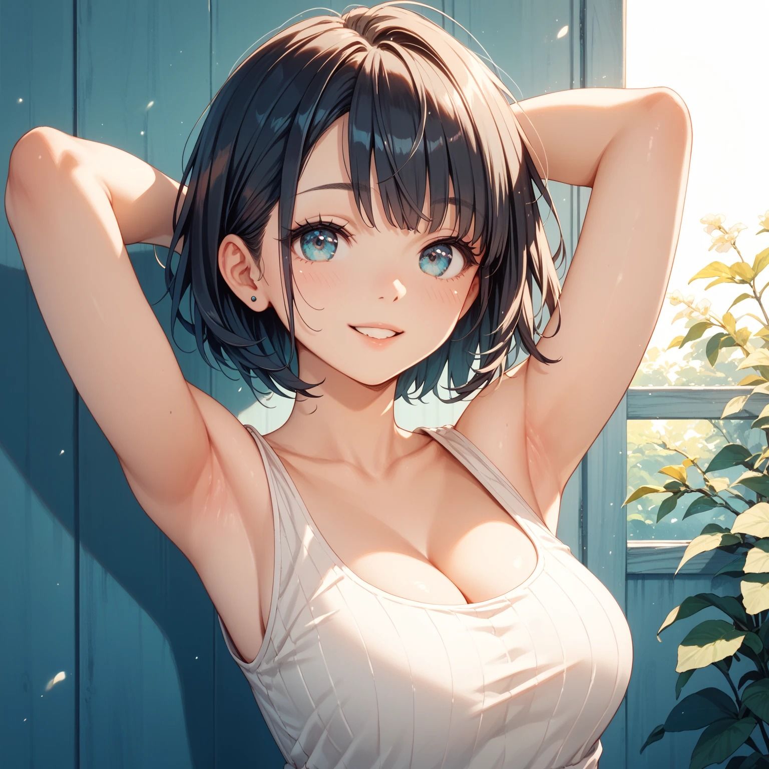 最高のワキと胸 画像9