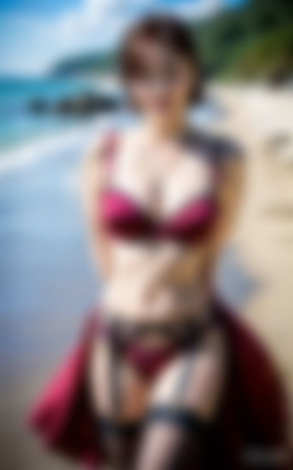 サンプル画像3:49歳の美熟女のTバック＆ガーターベルト好きですか？(美熟女フェチ部) [d_562911]