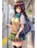 今日のおかず To◯OVEる 古◯川 唯 （制服）〜電車編＆路地裏編〜