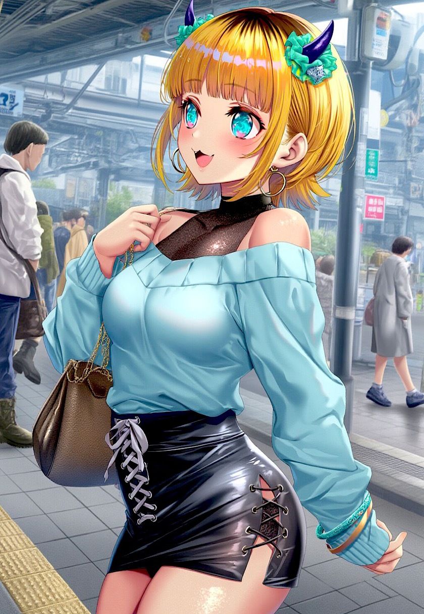 サンプル画像1:今日のおかず 推しの◯・MEM◯ょ 〜電車編＆路地裏編〜(イラスト18区) [d_562919]