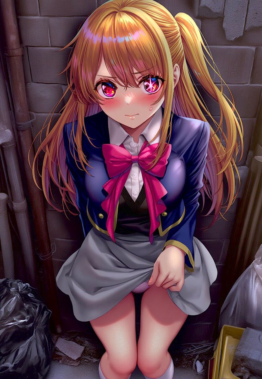 今日のおかず 推しの◯・星野◯ビー (制服)〜電車編&路地裏編〜 画像5