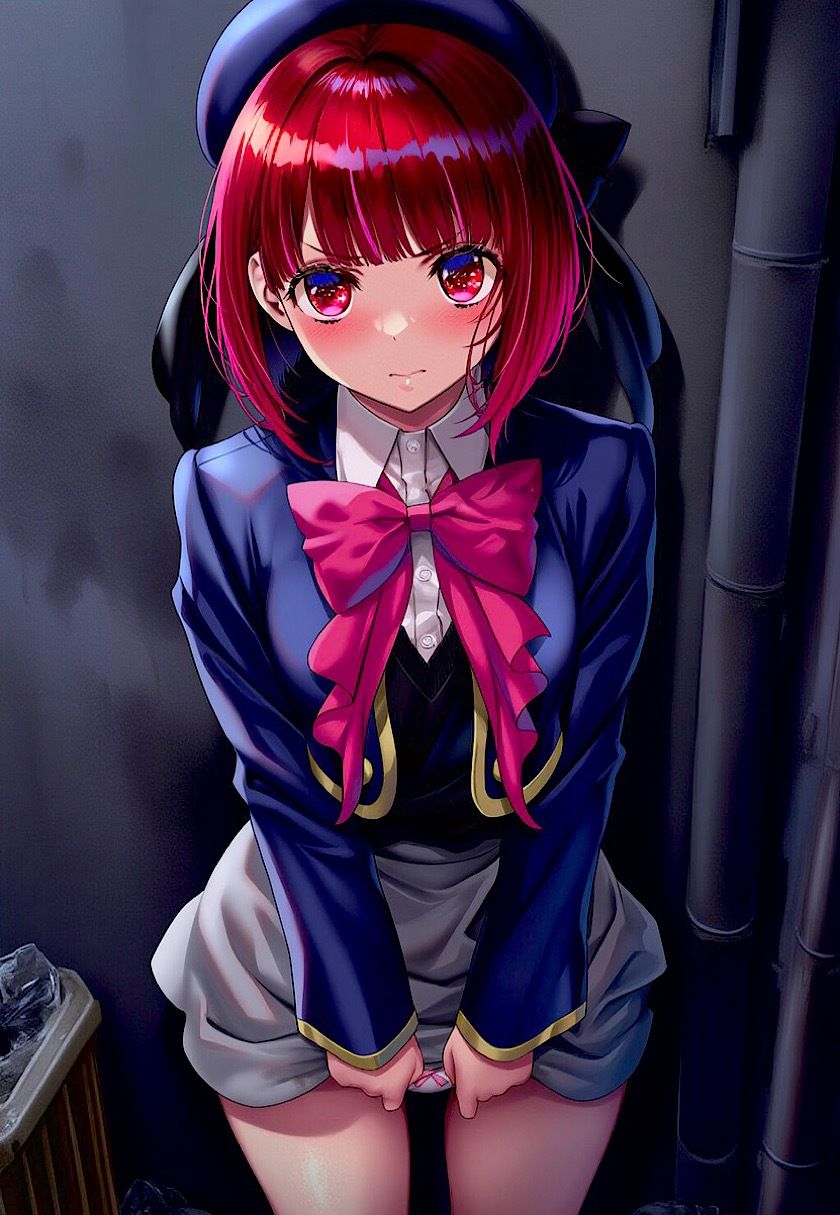 サンプル画像5:今日のおかず 推しの◯・有馬◯な （制服）〜電車編＆路地裏編〜(イラスト18区) [d_562926]