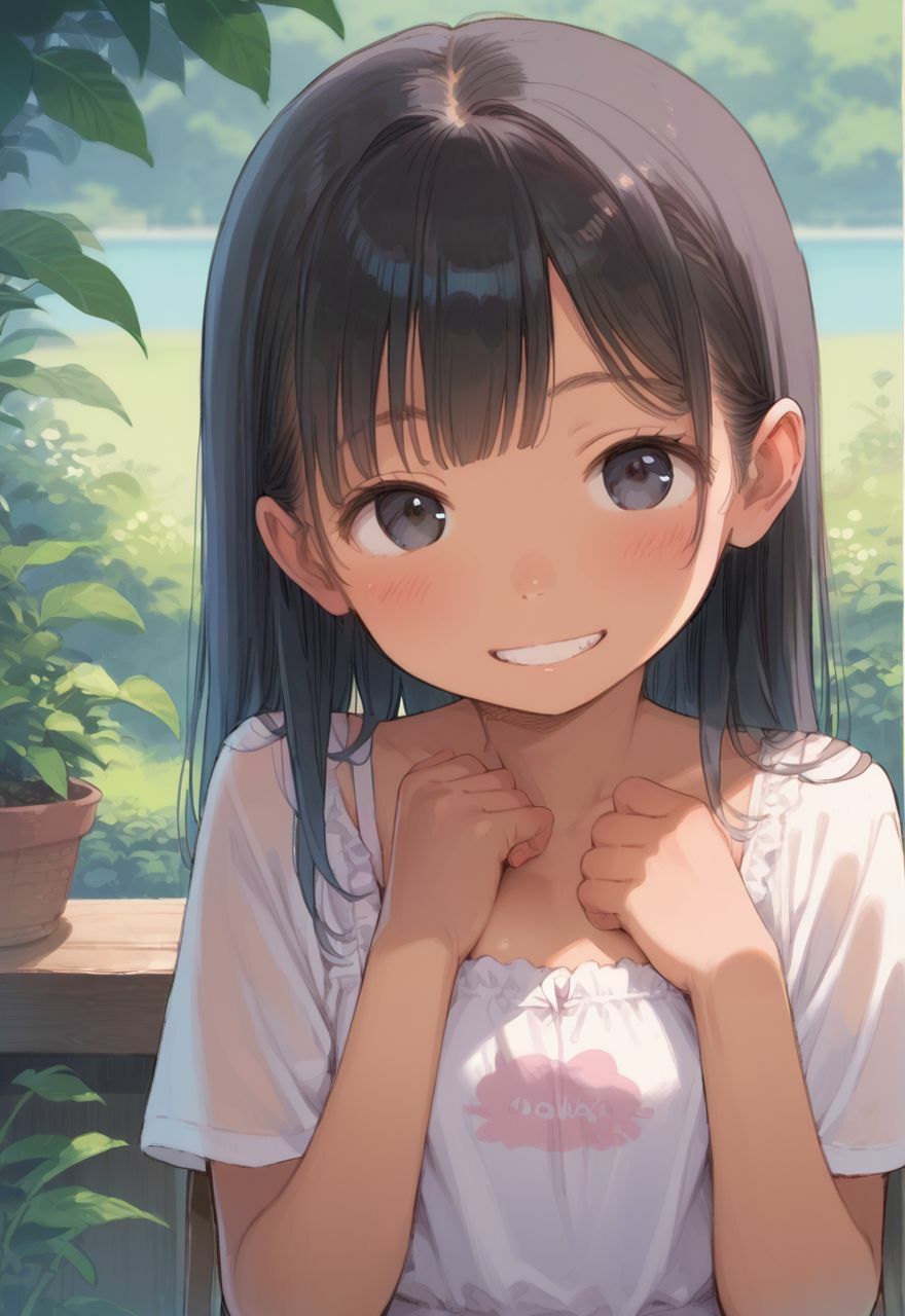 エッチが好きな褐色妹 ロリ道場 エロ画像4
