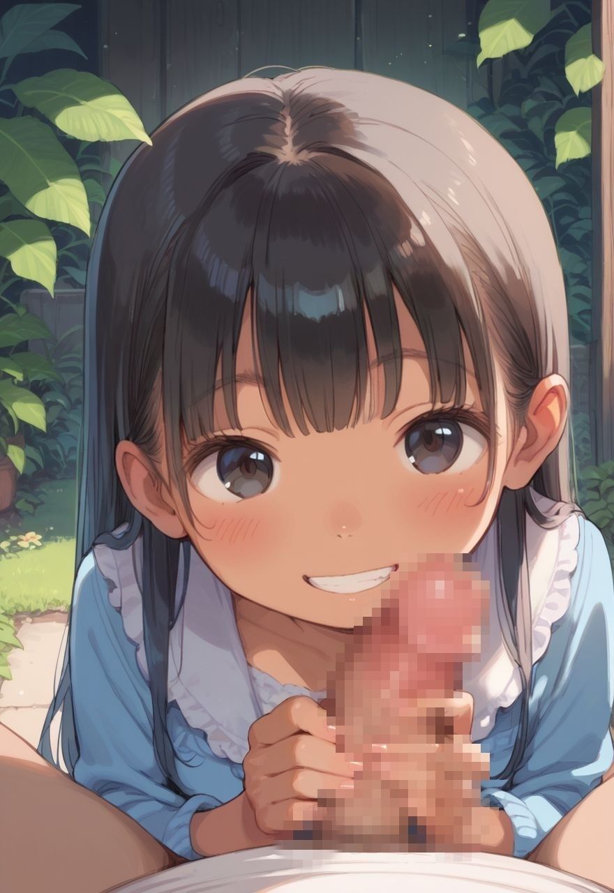 エッチが好きな褐色妹 ロリ道場 エロ画像10