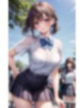 グラビア＆裏画像 JKアイドル 紗喜はるか 青制服バージョン