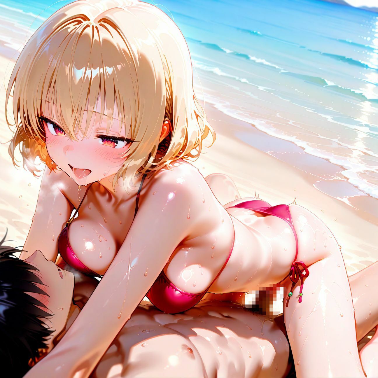 サンプル画像5:【part5】年下彼女と浜辺で濃厚イチャらぶセックス(ハレンチなわたし) [d_562978]