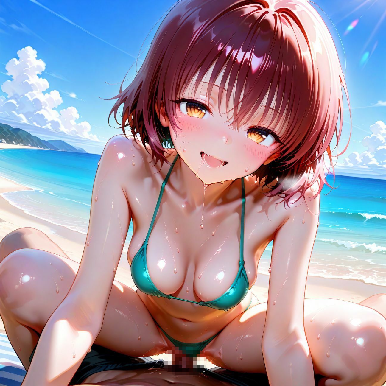 サンプル画像2:【part6】年下彼女と浜辺で濃厚イチャらぶセックス(ハレンチなわたし) [d_562988]