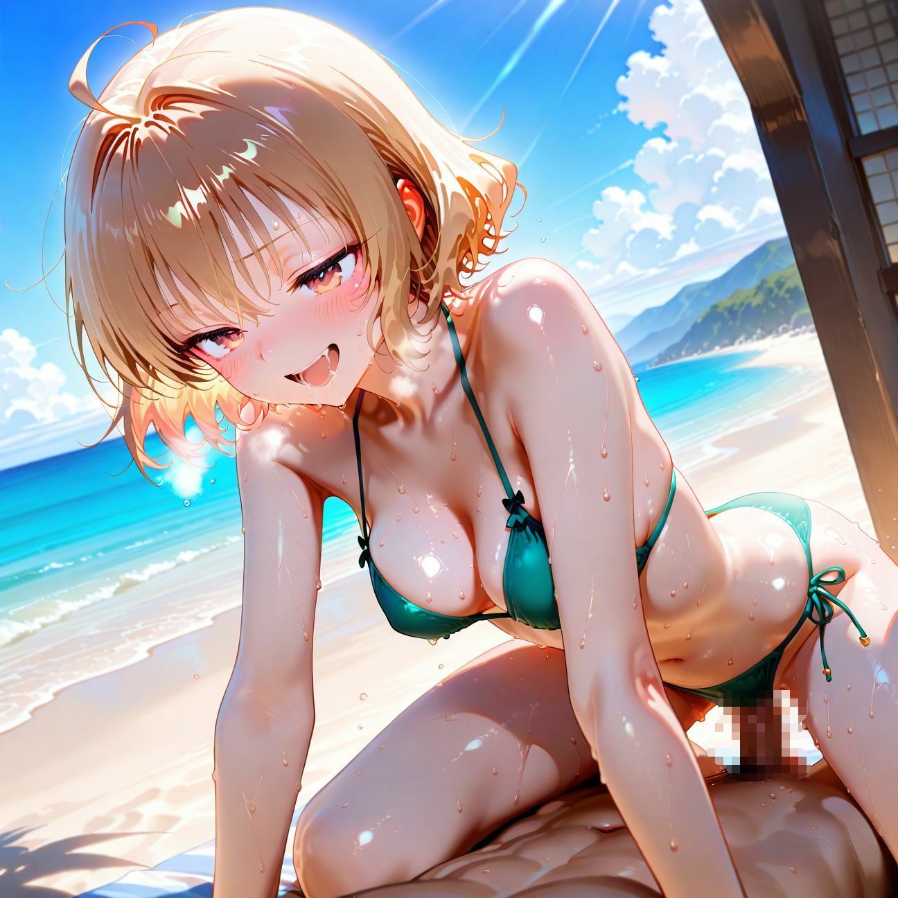 【part6】年下彼女と浜辺で濃厚イチャらぶセックス 画像7