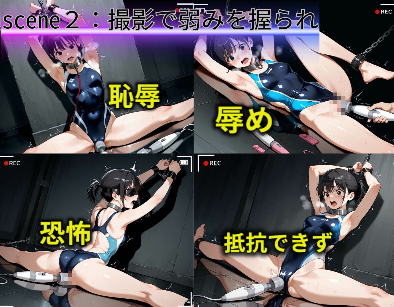 サンプル画像4:監禁されたアスリート女子校生！若ま〇こに次々と撃ち込まれる男根…止まらぬ凌●の末路(制服物語) [d_563047]