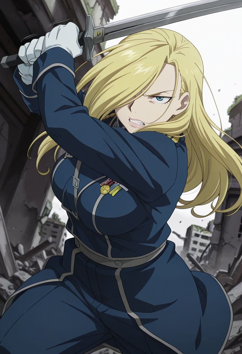 放課後ヒロインズ オリヴィエ・ミラ・アームストロング 画像1