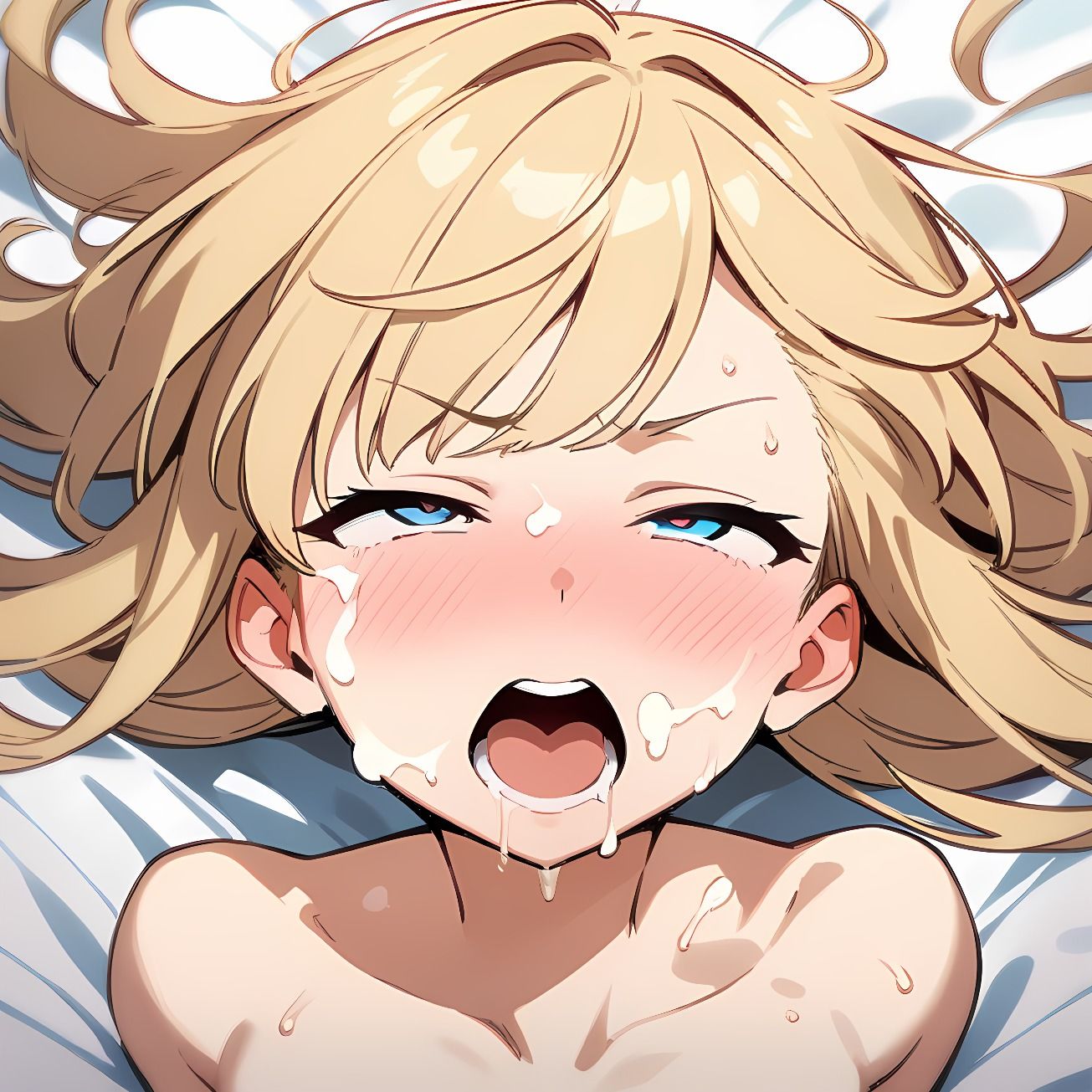 【73枚】メス◯キちゃんのわからせアヘ顔 画像10