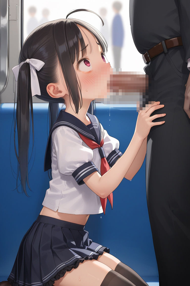 【260枚】通学少女～痴●専用車両～おちんぽ快速発射オーライ！4