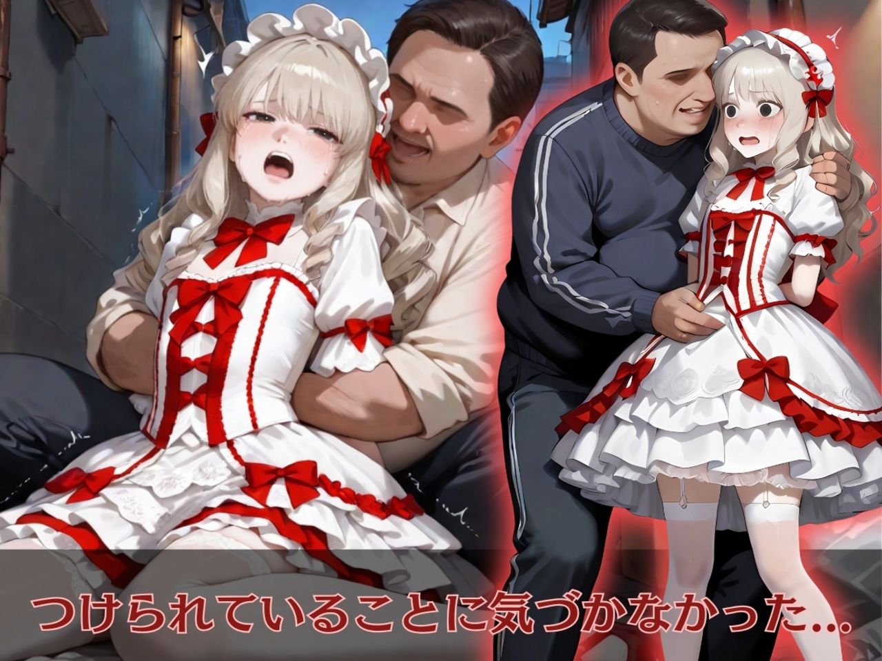 サンプル画像1:ゴスロリ少女が処女喪失〜襲〇れ性に目覚めるまで〜(もんもんクラブ) [d_563084]