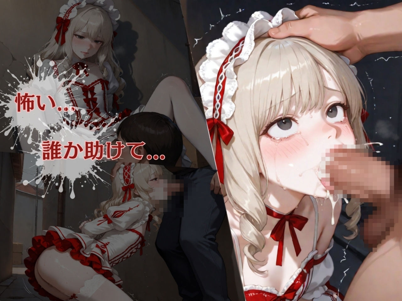 サンプル画像3:ゴスロリ少女が処女喪失〜襲〇れ性に目覚めるまで〜(もんもんクラブ) [d_563084]