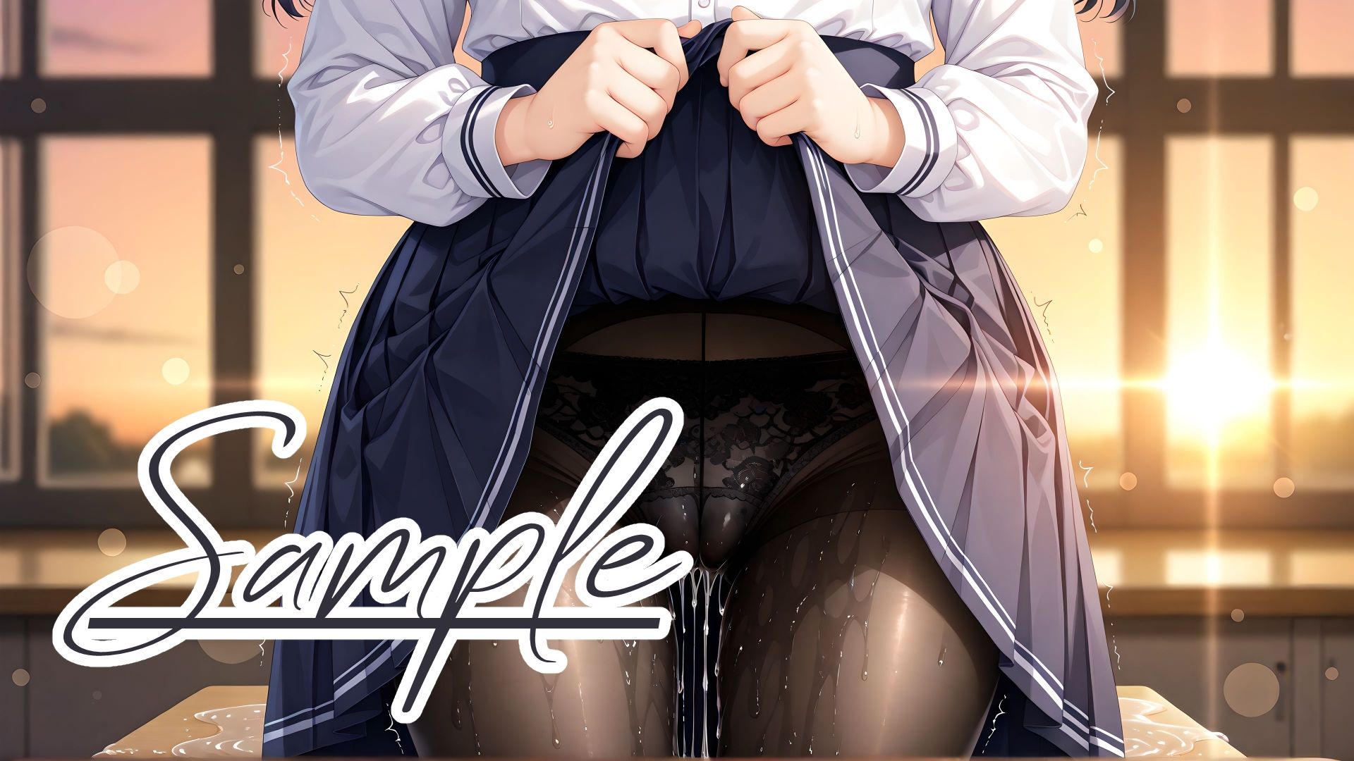 制服&濡れパンツ盛合せコレクション 画像9