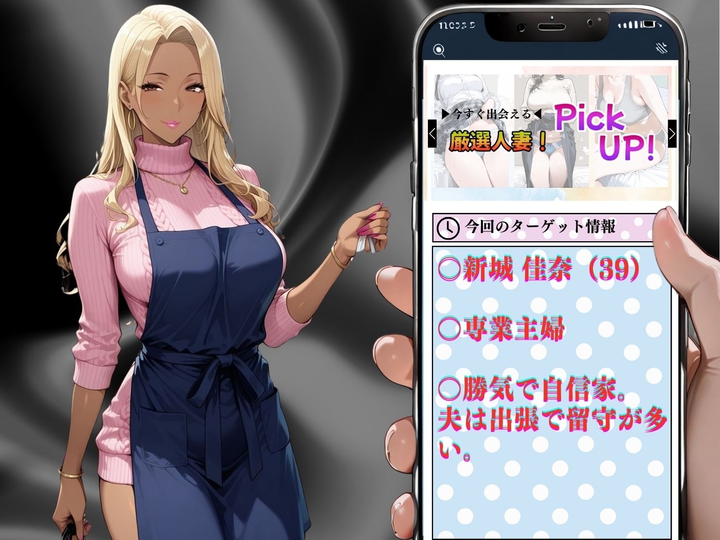 サンプル画像2:肉感人妻種付け〜黒ギャル主婦は締まり良し エンドレスアクメ〜(ワーテルLab) [d_563100]