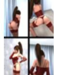 【TD100】元祖セクシー女性格闘家『不知火舞（しらぬいまい）』の学生服写真集SexyNinja-20