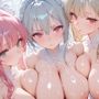 巨乳花嫁とハーレムエッチ6