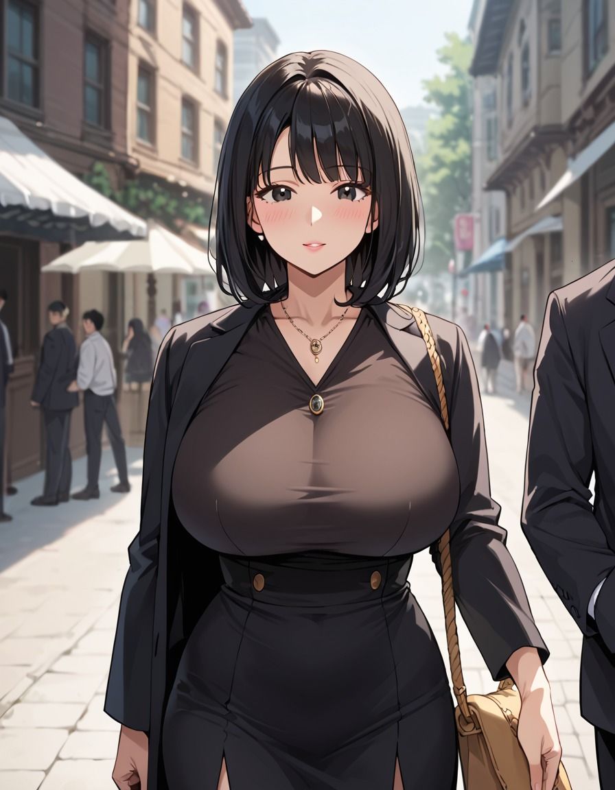 サンプル画像1:人妻不倫旅行 旦那には嘘をついて、愛人と初めての一泊二日(ひなまん) [d_563199]