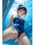本日の体育は水中性交の授業です！