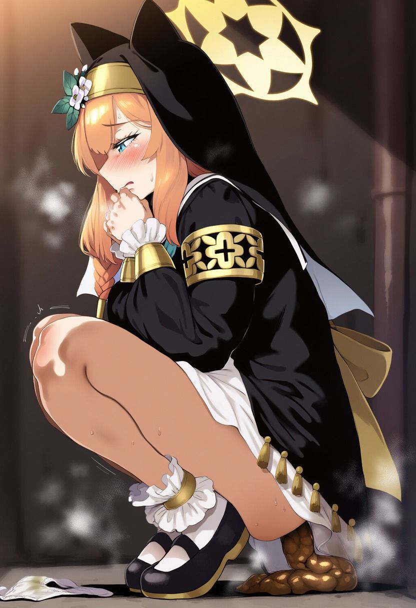 サンプル画像6:ブ〇ーアーカイブ 伊〇マリー うんちお漏らしスカトロCG集(スカトロ工房) [d_563239]