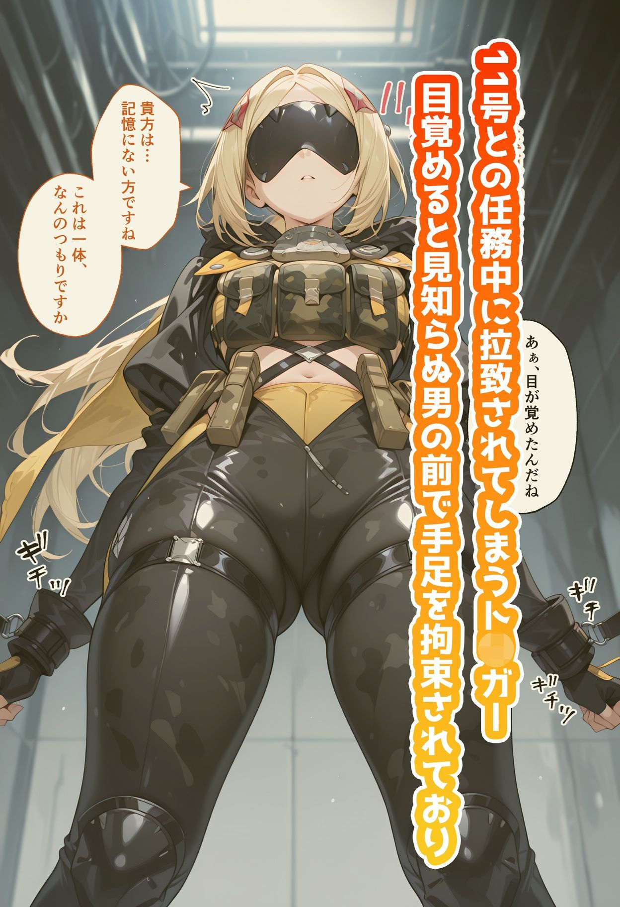 サンプル画像1:トリガーのいちばん長い日〜極太ディルドで二穴搾乳姦され女の悦びを知る〜(わたあめ重工) [d_563257]