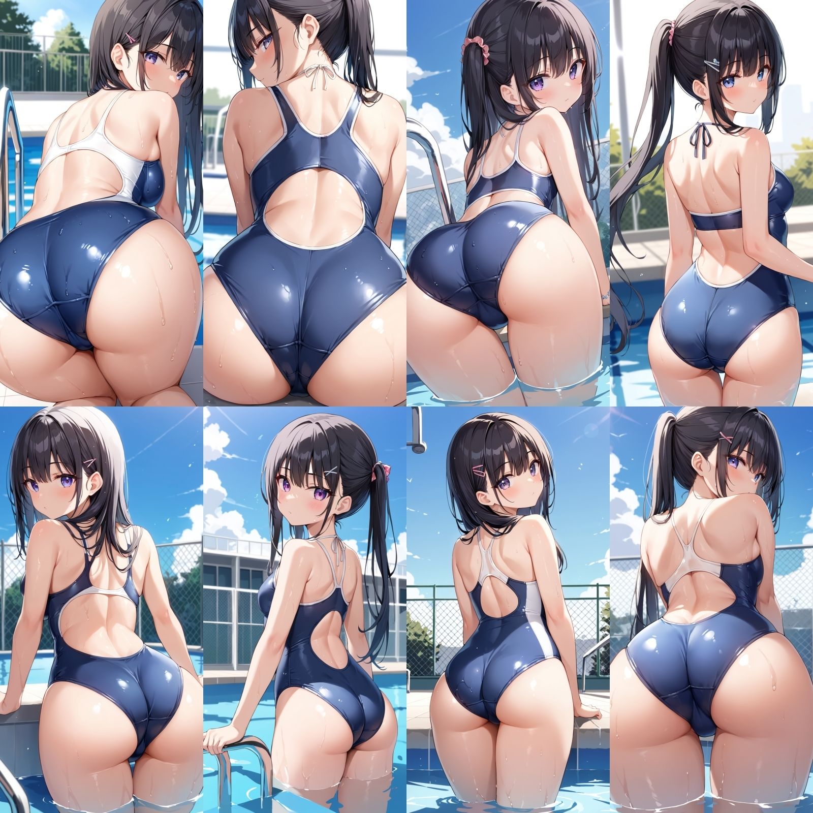 サンプル画像6:スクール水着【500枚】(女子高生) [d_563293]