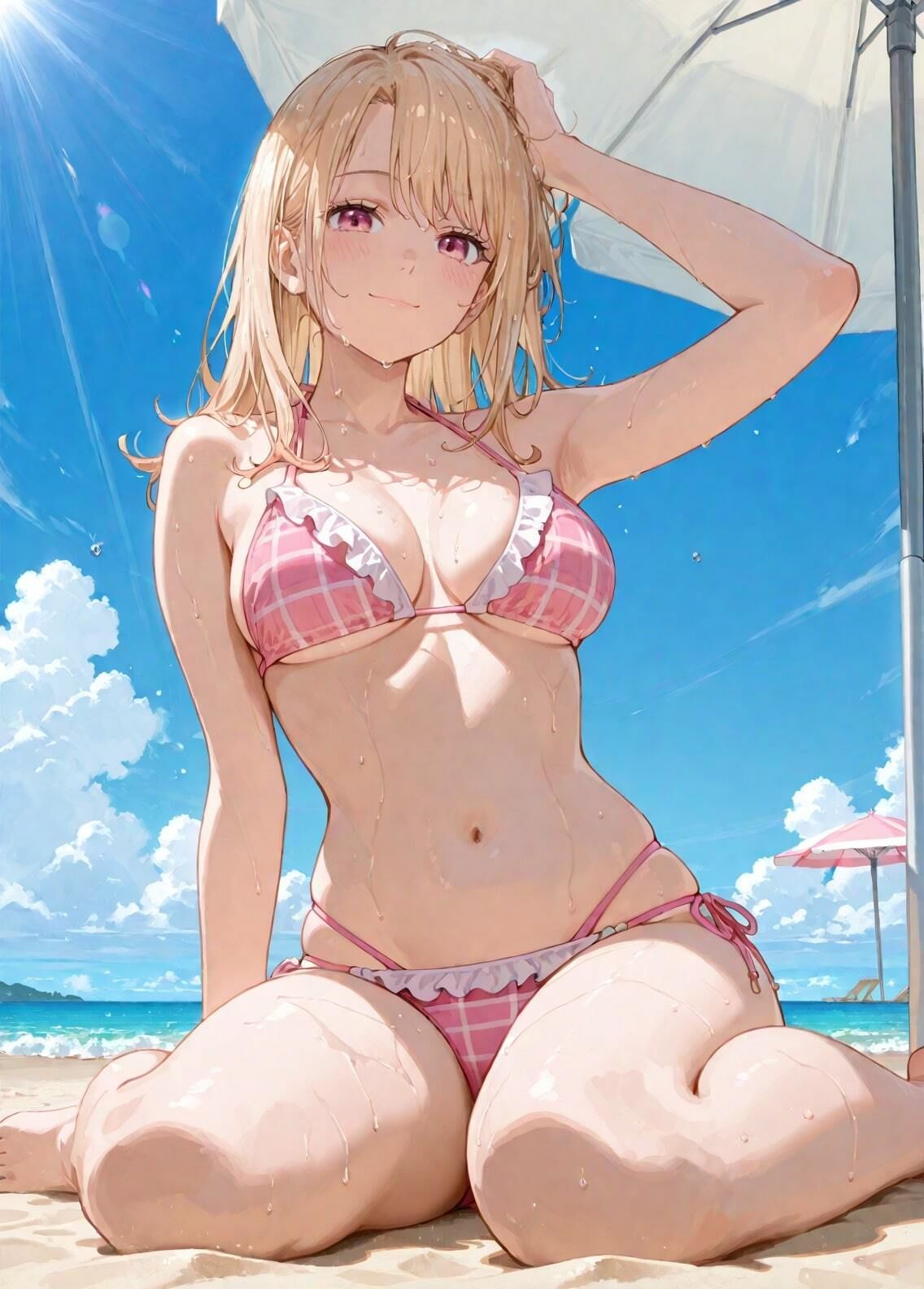 サンプル画像2:「黒岩メダカに私の可愛いが通じない」川井モナ  セクシー写真集6（全500枚）(人の海) [d_563303]