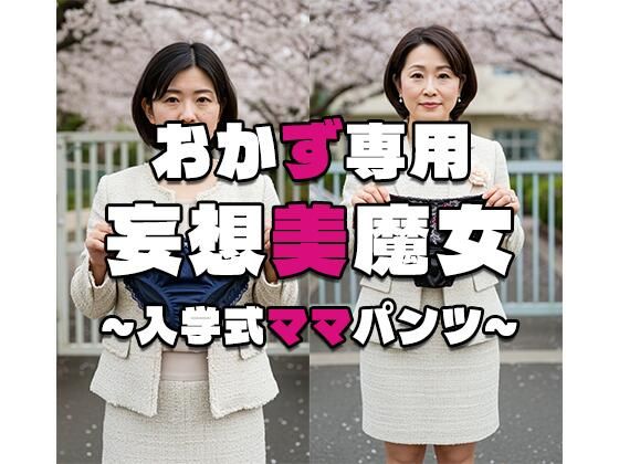 【おかず専用】妄想美魔女〜入学式ママパンツ1〜【AI美魔女】