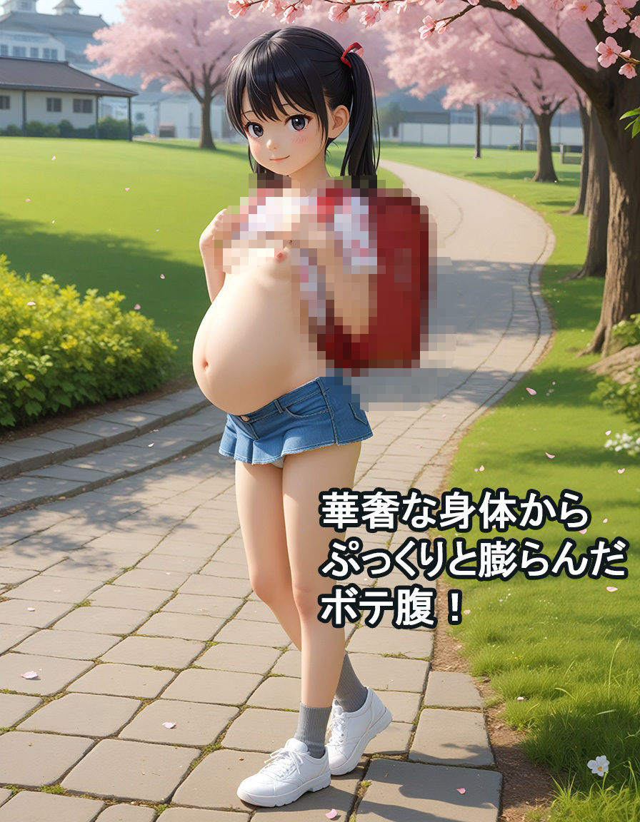 サンプル画像1:ボテ腹少女(ロリの館) [d_563340]