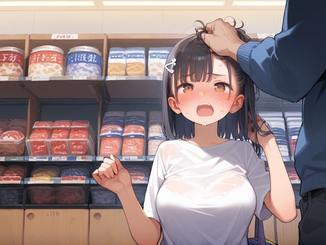 サンプル画像1:万引き女子校生に性指導(にじのたまてばこ) [d_563415]