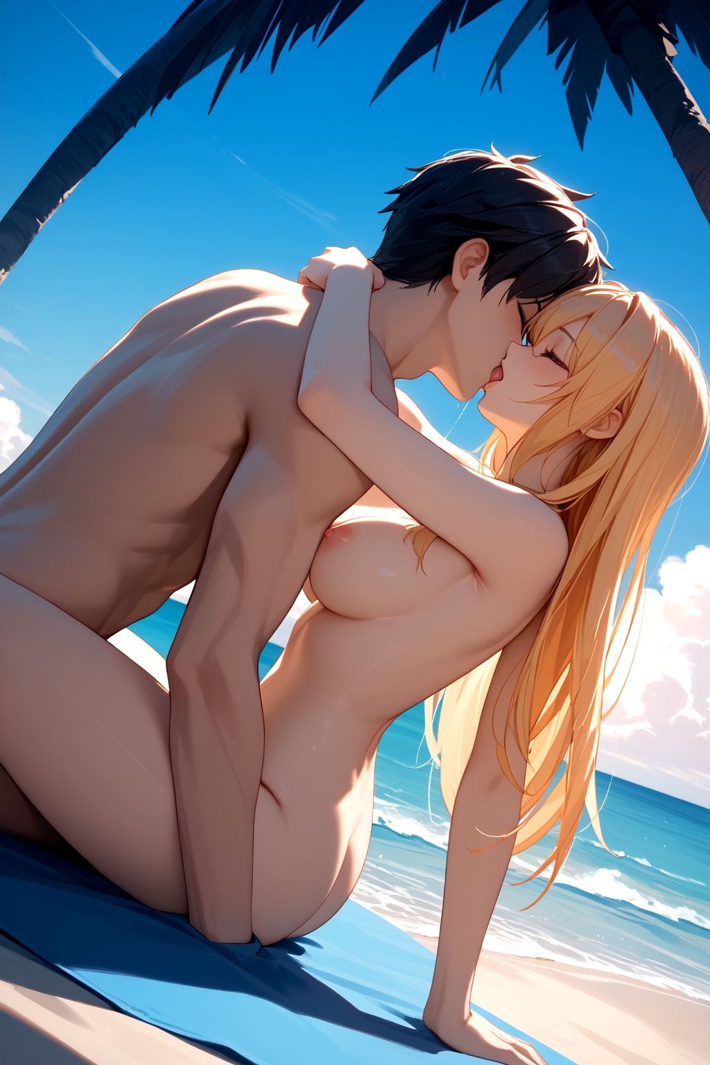 サンプル画像4:ビーチの誘惑 〜水着美女の秘密〜(びじょクリエイト) [d_563580]