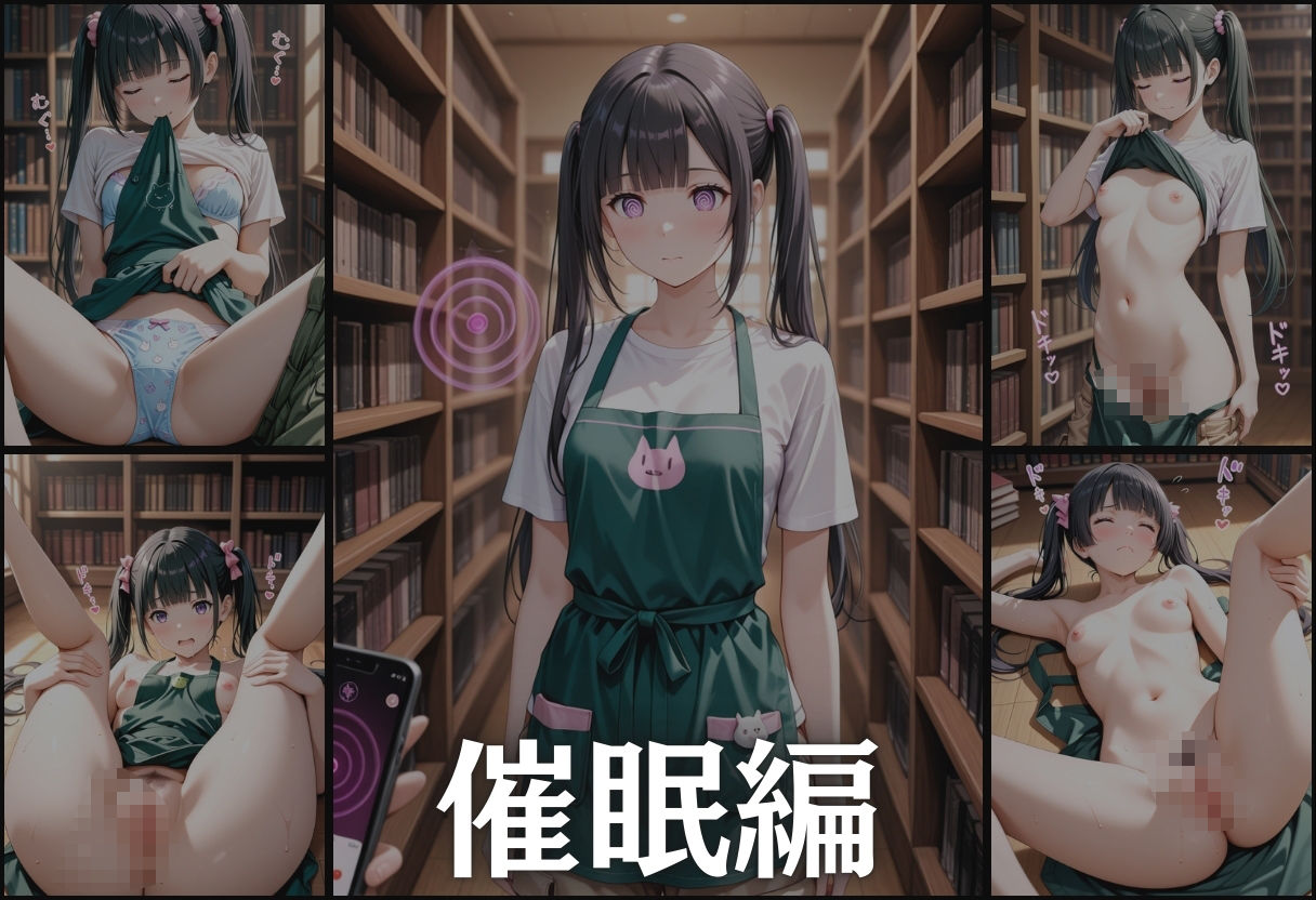 サンプル画像5:透視メガネ 図書館バイト(らりるれろ) [d_563604]