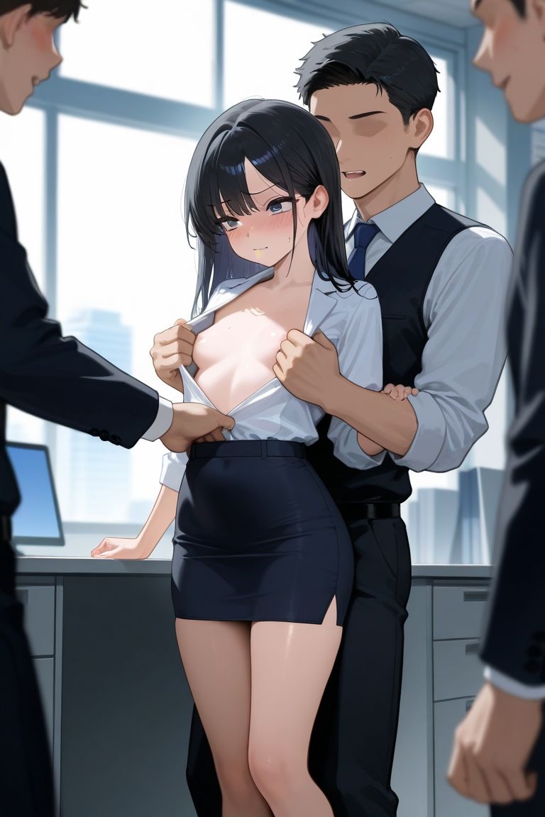 サンプル画像5:インターンはノーブラで(poichi factory) [d_563617]