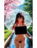 魔理沙は霊夢のえっちな写真を撮りたいようです。vol.40〜春の雨の朝の川編〜