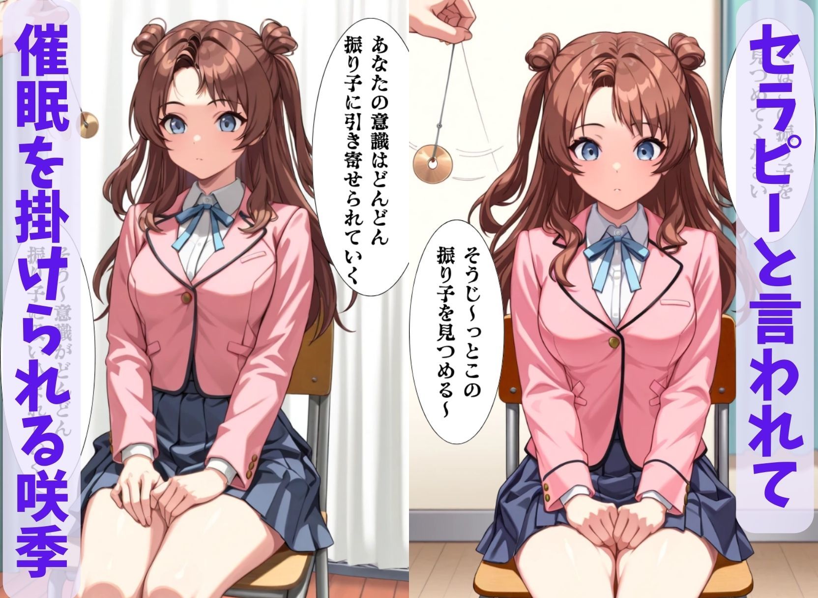 サンプル画像1:学マス催◯  花◯咲季  〜アイドルをトランス暗示で言いなりの操り人形にマインドコントロール〜(ねむりのまほろば) [d_563638]