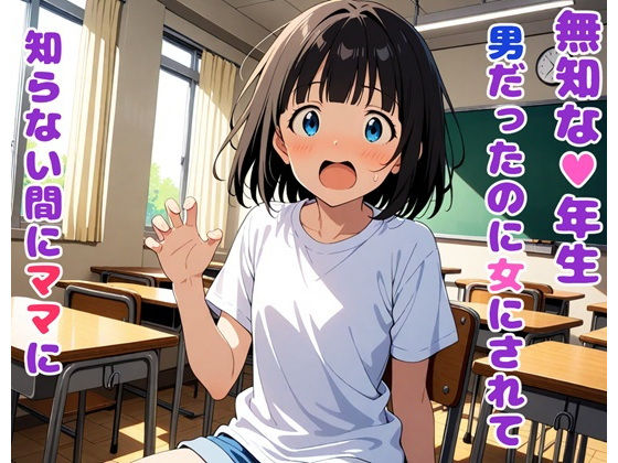 小便器を使えないせいで俺の学校では今イックマン カードゲームが流行ってる【無知な●年生男だったのに女にされて知らない間にママへ】